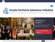 Tablet Screenshot of liceovalsalice.it
